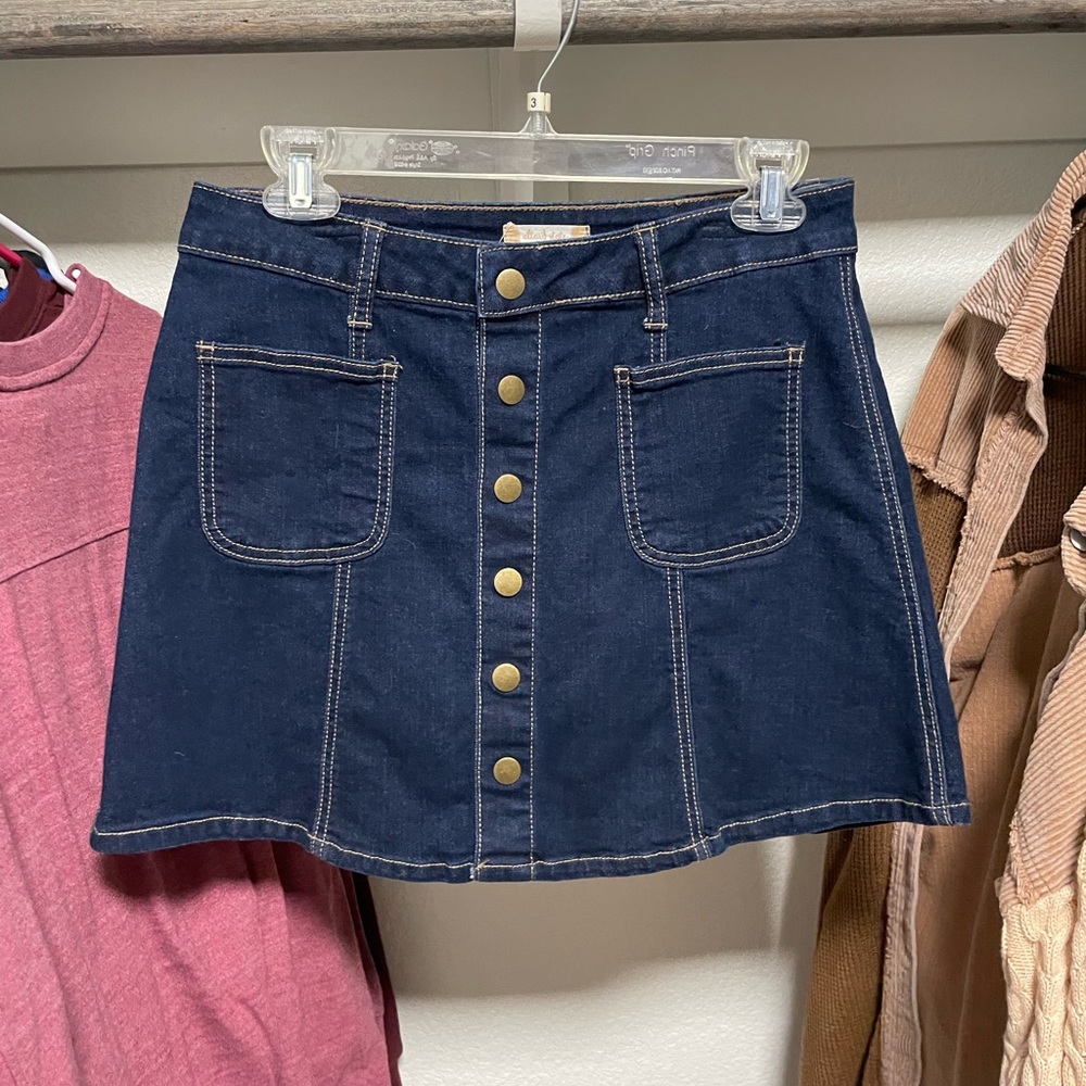 Altard State denim skirt